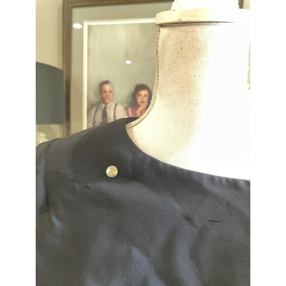 Amanda Uprichard Franconia Dress Black Womens Size Small - Picture 7 of 13